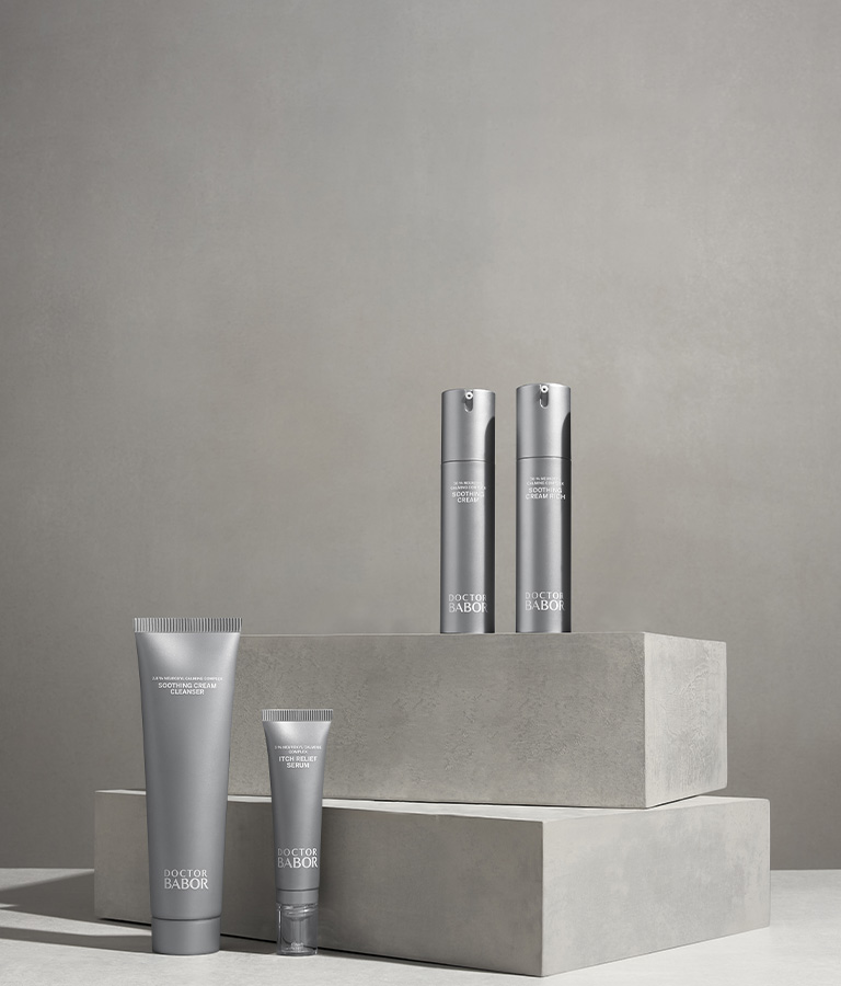 <span style="display:inline-block;">Soothe. Support. Restore Visible Calm.</span>