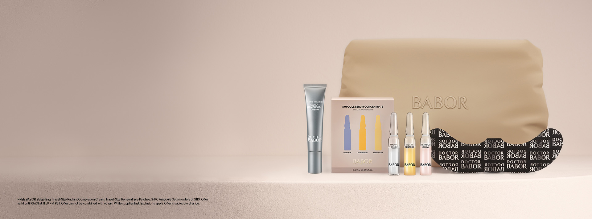 <span style="display:inline-block;">Your Radiance Routine, On Us</span>