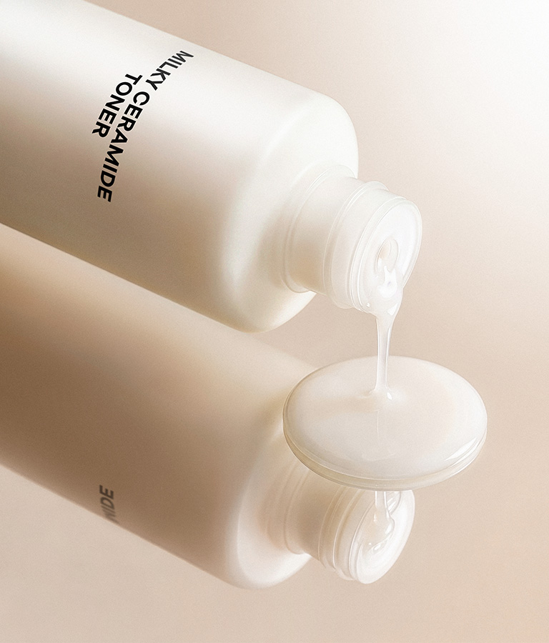 <span style="display:inline-block;">NEW: MILKY CERAMIDE TONER</span>
