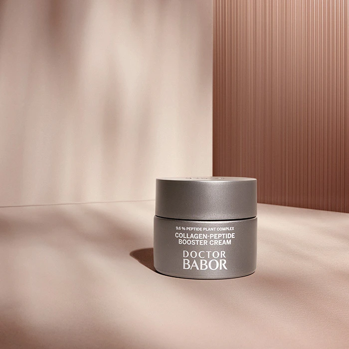 Silberner Anti-Aging Collagen Creme-Tiegel