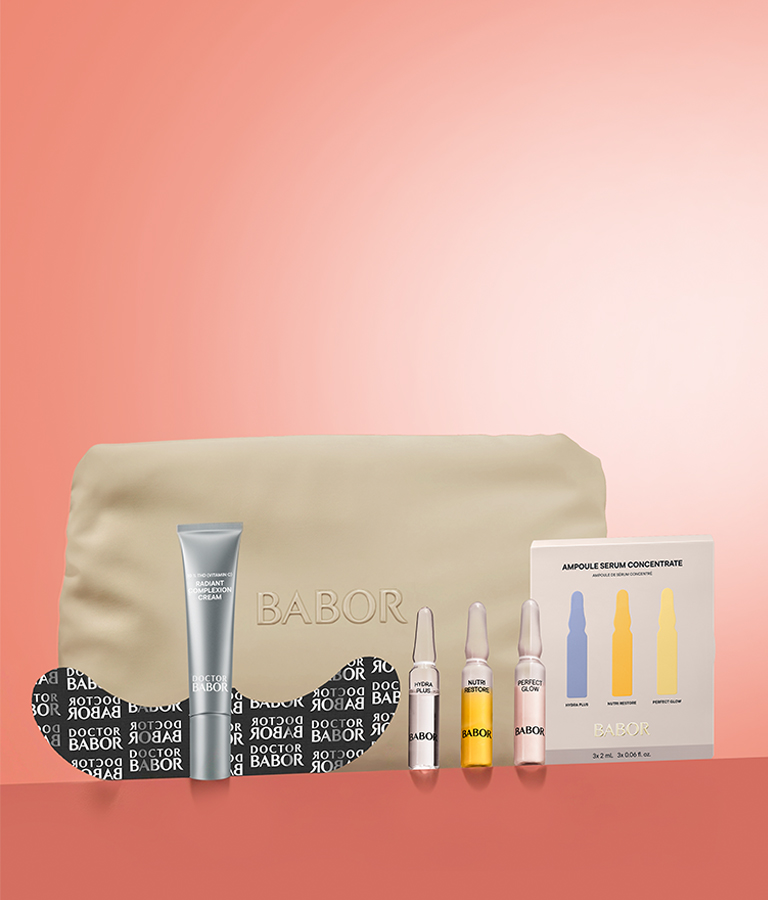 <span style="display:inline-block;">Your Radiance Routine, On Us</span>