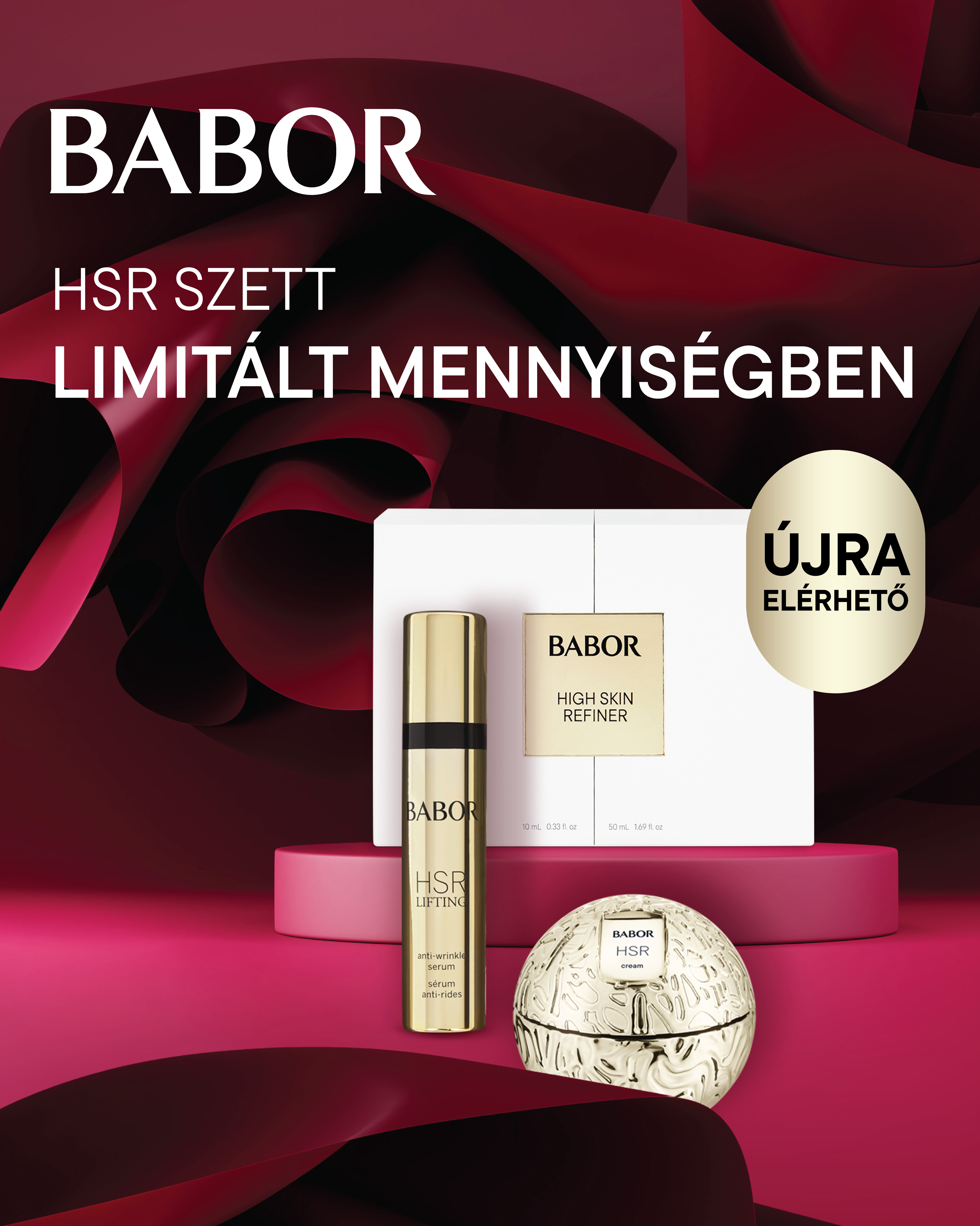 <span style="display:inline-block;">ÚJRA ELÉRHETŐ</span>