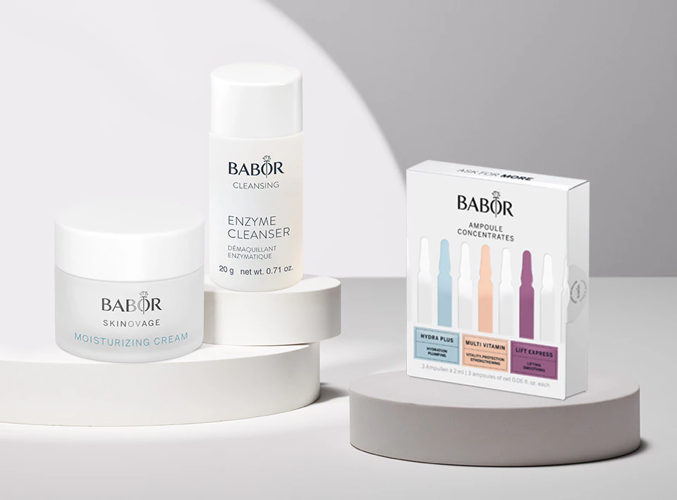 gracht Badkamer Zenuwinzinking BABOR | Producten in mini-formaat BABOR cosmetica en huidverzorging online  kopen.