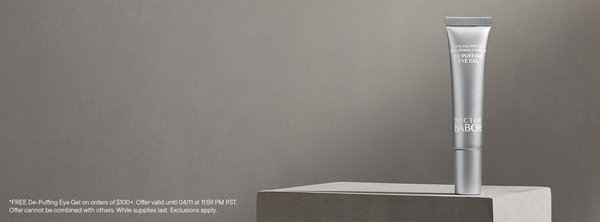 <span style="display:inline-block;">REFRESH YOUR EYES—ON US</span>