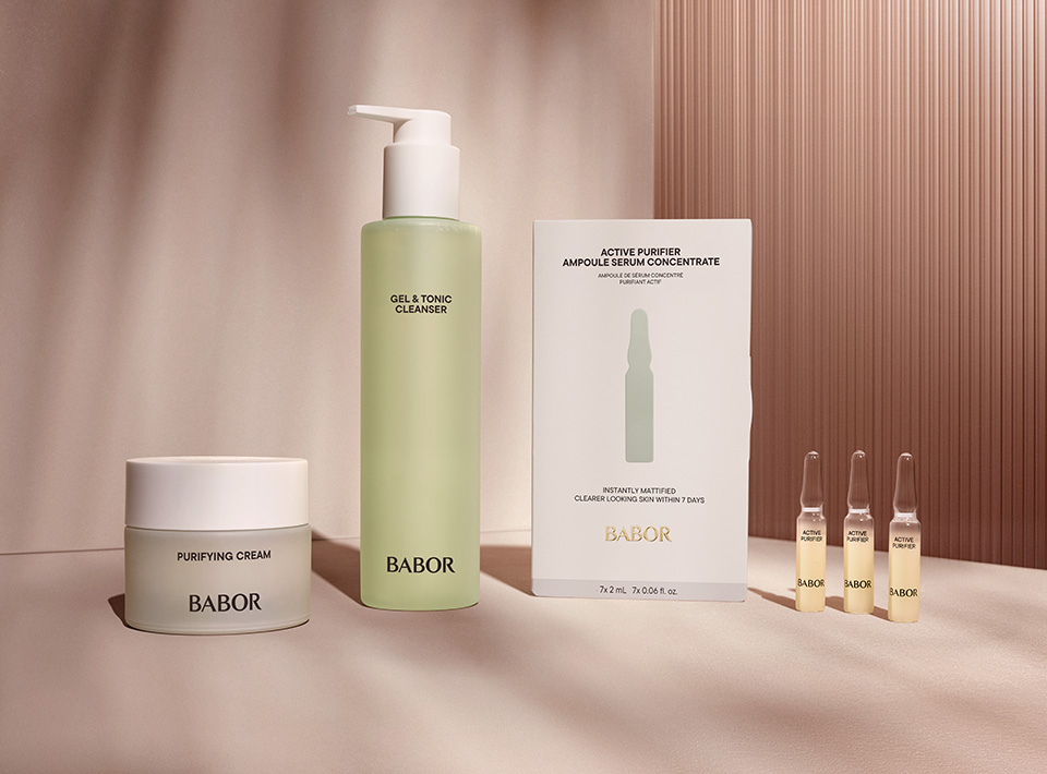 Hautpflegeroutine für unreine Haut