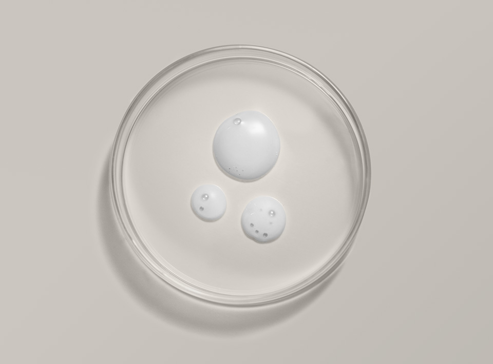 Serum Textur in Petrischale